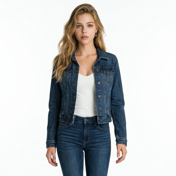 H&M Jackets & Blazers - H&M Indigo Blue Denim Jacket